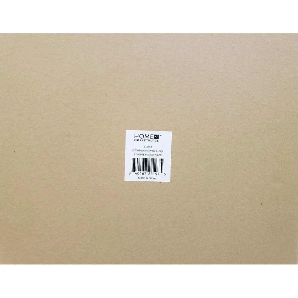 Plastic Kitchen Wall Clock (apr. 15